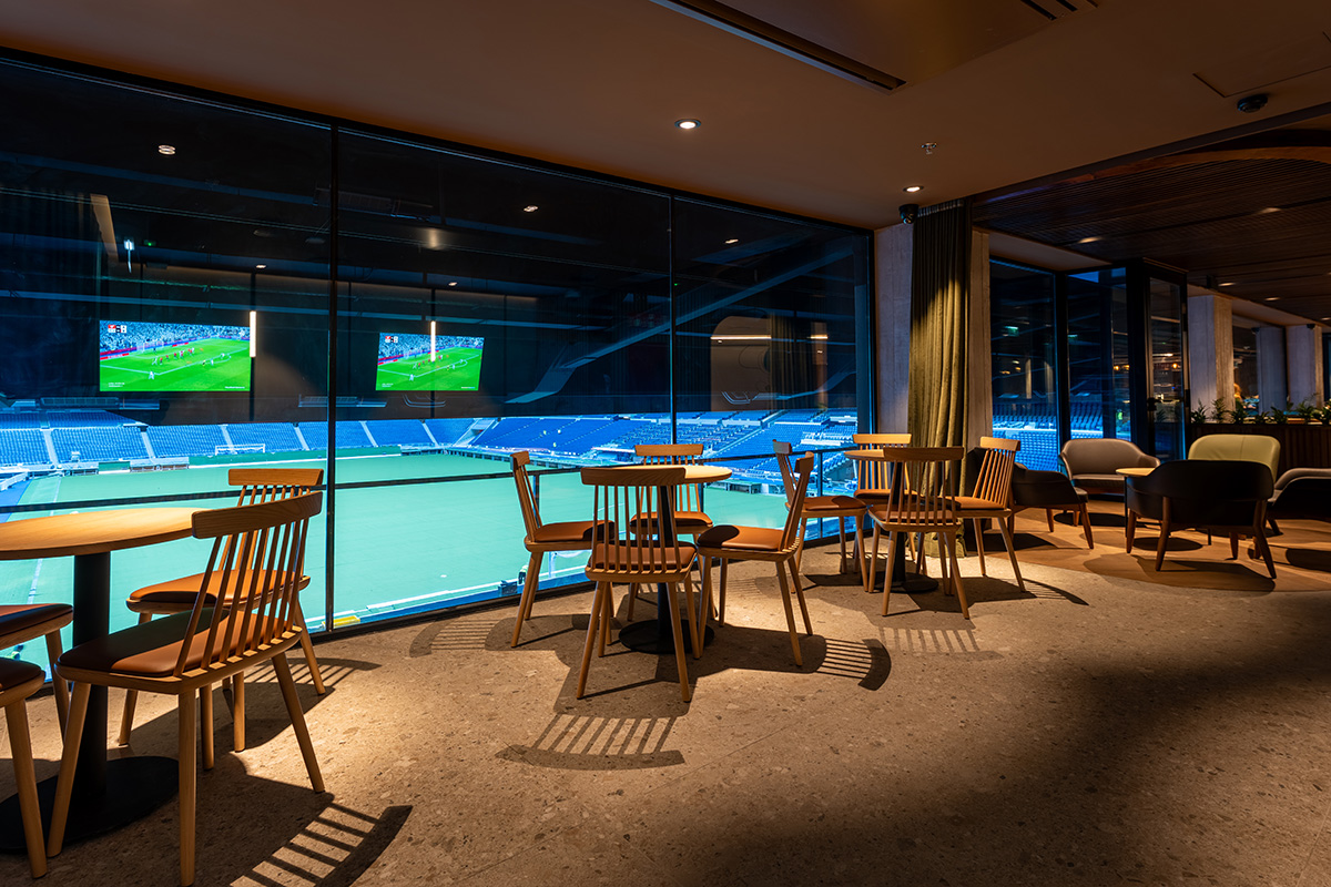 Un café con vistas al Bernabéu (y mucho más)